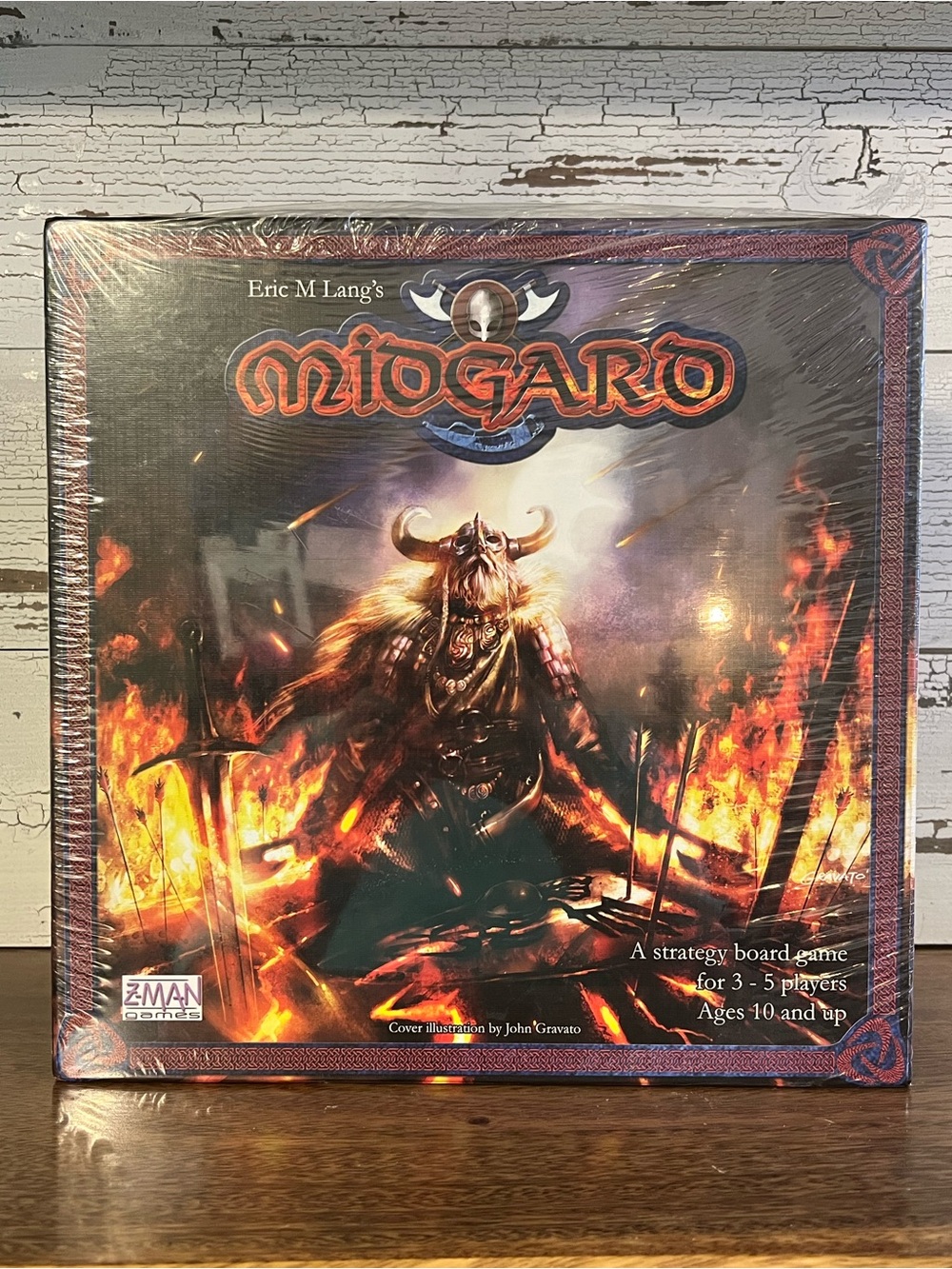 Midgard Board Game (2006) Eric M. Lang Z-Man Games Norse Viking Strategy SEALED